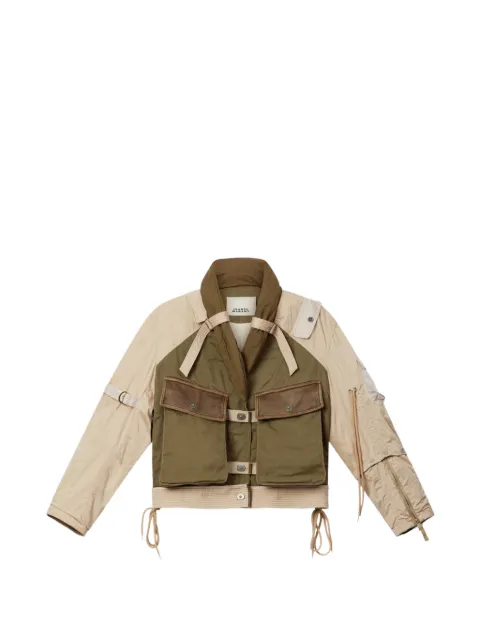 ISABEL MARANT Julissa panelled jacket Neutrals VE0670FAD2E02I