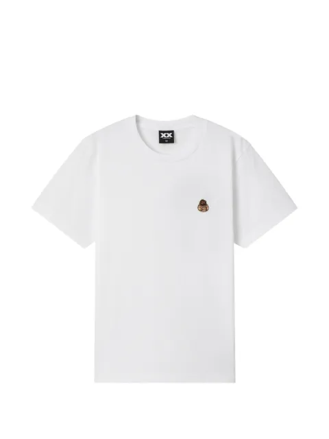 FINGERCROXX logo-patch T-shirt White FFXTEW01386X