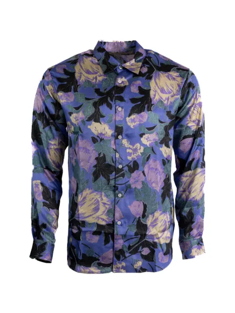 ERL floral shirt Purple ERL12B002