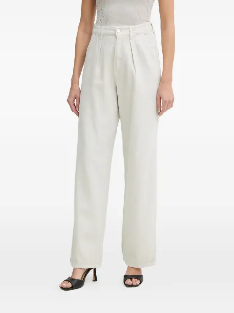 FRACOMINA pleat-detail trousers Neutrals FR26SV2012W82601