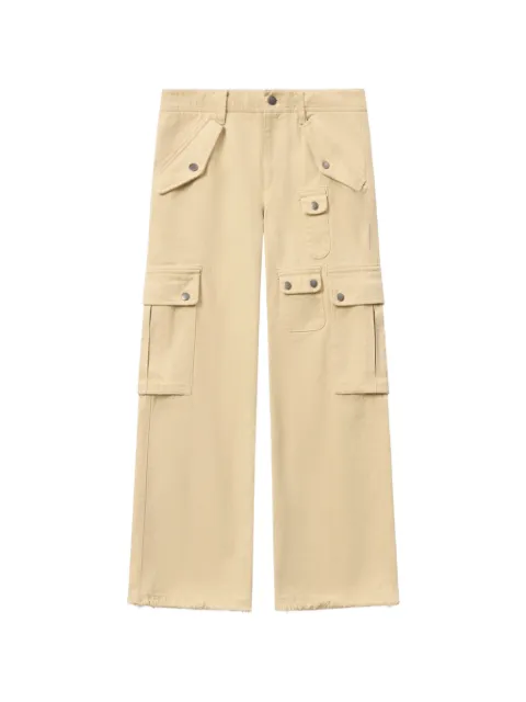 ISABEL MARANT Josefine flap-pockets cargo pants Neutrals PA0691FAD2E02I