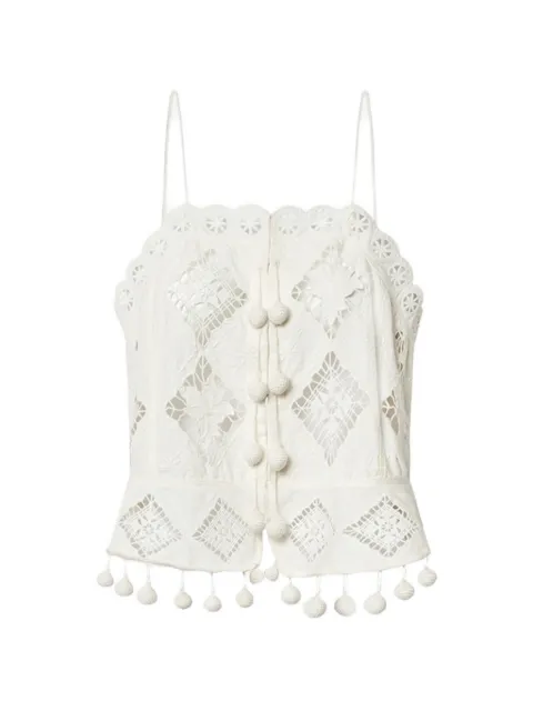 ISABEL MARANT Nelssy top White HT0859FAD2J01I