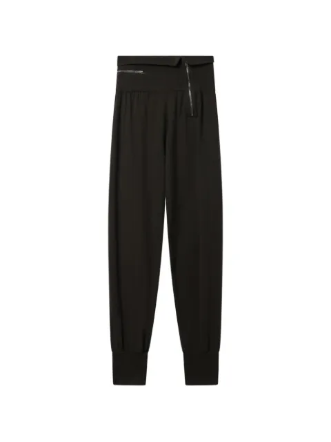 ISABEL MARANT Tydie zip-details trousers Black PA0758FAD2K05I
