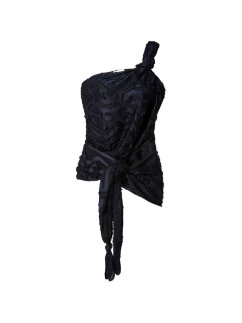 ISABEL MARANT Leyda top Blue HT0874FAD2K04I
