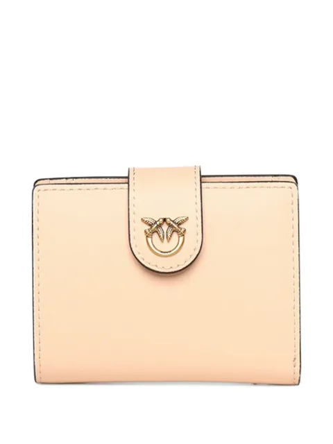 PINKO Love Birds plaque wallet Neutrals 102840A0F1