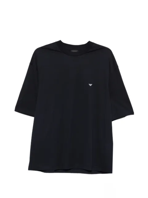 Emporio Armani logo-print T-shirt Blue EM005737AF24470