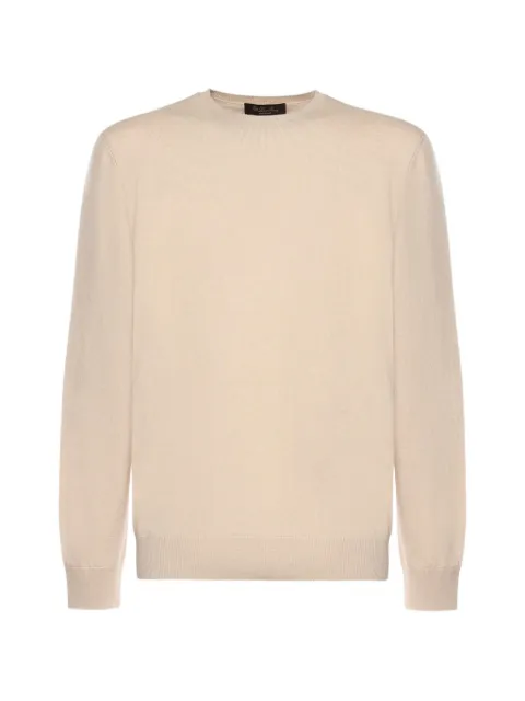Loro Piana crew-neck sweater Neutrals FAQ4511