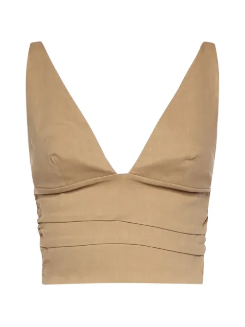 PINKO V-neck top Neutrals 106567A34I