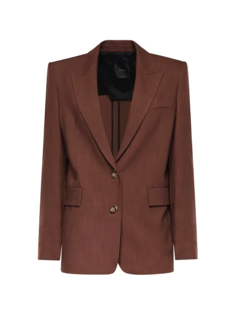 PINKO buttoned blazer Brown 106529A2W6