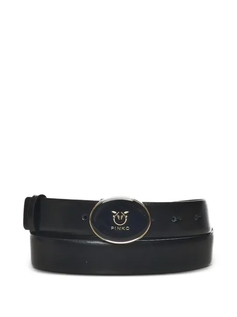 PINKO oval buckle belt Black 105478A2QL