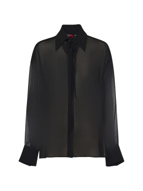 PINKO tie-neck shirt Black 106393A35S