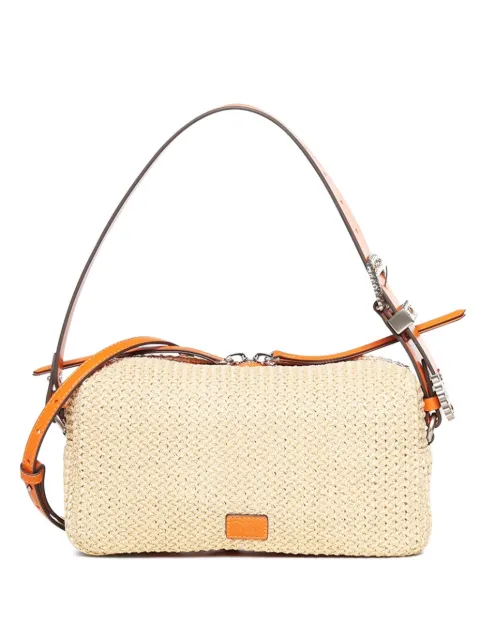 PINKO logo-patch cross body bag Neutrals 106661A391