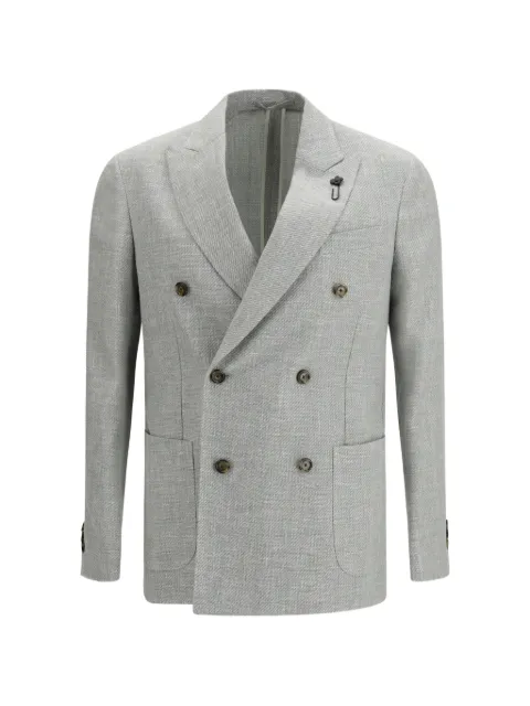 Lardini double-breasted blazer Grey CN6203EPAIF66507
