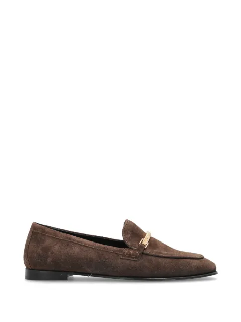 Furla metal bar loafers Brown YK75FHEY610001007