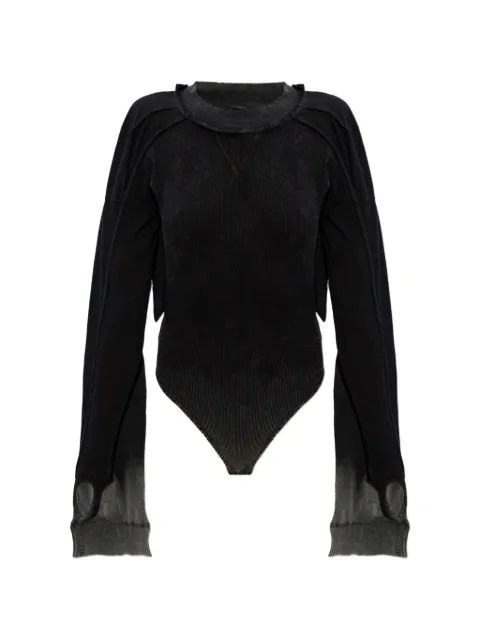 KNWLS long-sleeve body shirt Black SS26BELLE