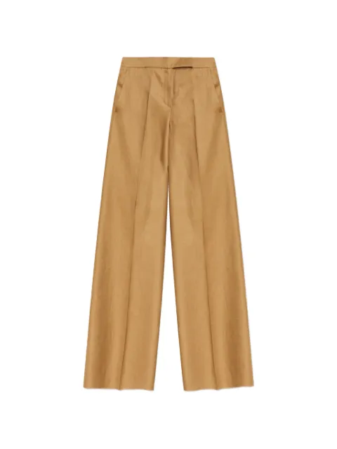 Max Mara Badesse pressed-crease wide-leg trousers Neutrals 2611131022600