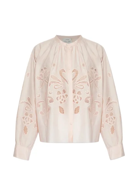 Forte Forte embroidered blouse Pink 14599MYSHIRT