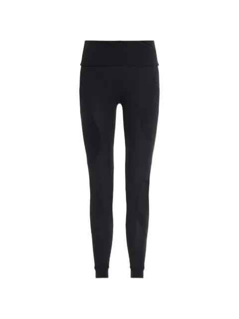 Issey Miyake panelled leggings Black IM66JF735