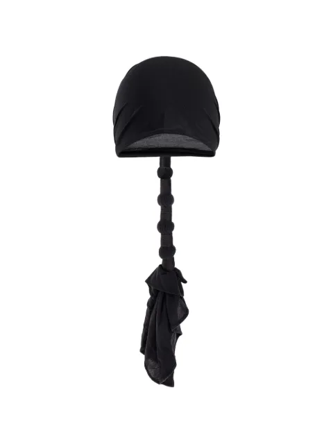 Issey Miyake knotted hat Black IM66AA551