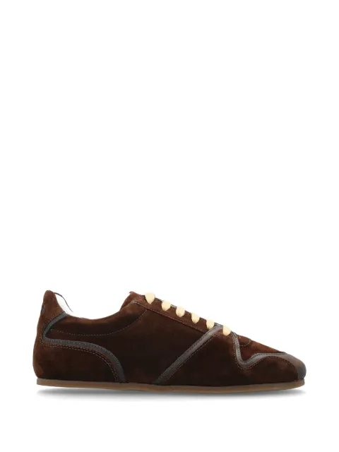 Moschino low-top panelled sneakers Brown MB15021G0OGFC