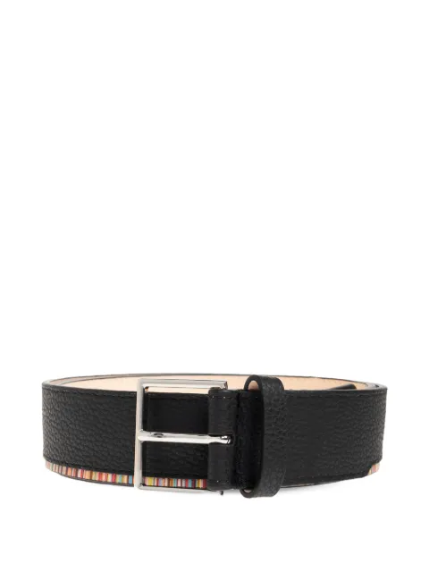 Paul Smith grained buckled belt Black M1A8254BINSTE