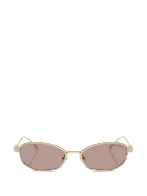 Swarovski rectangle-frame sunglasses Gold SK704240467N