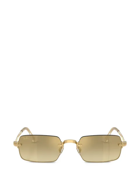 Ray-Ban x A$AP Rocky rectangle-frame sunglasses Gold RB39280017I