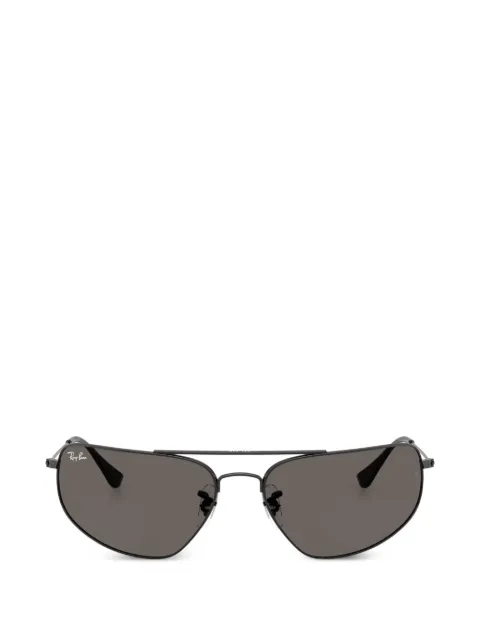 Ray-Ban rectangle-frame sunglasses Black RB3780