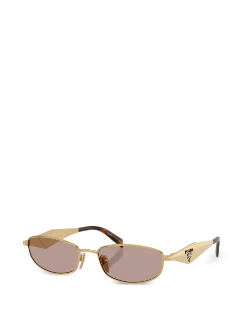 Prada oval-frame sunglasses Gold SPRD515AK20I