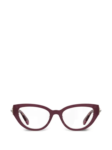 Moschino Eyewear cat-eye frame glasses Red MOS6310LHF00