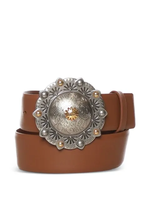 PINKO embellished leather belt Brown 106713A0F1