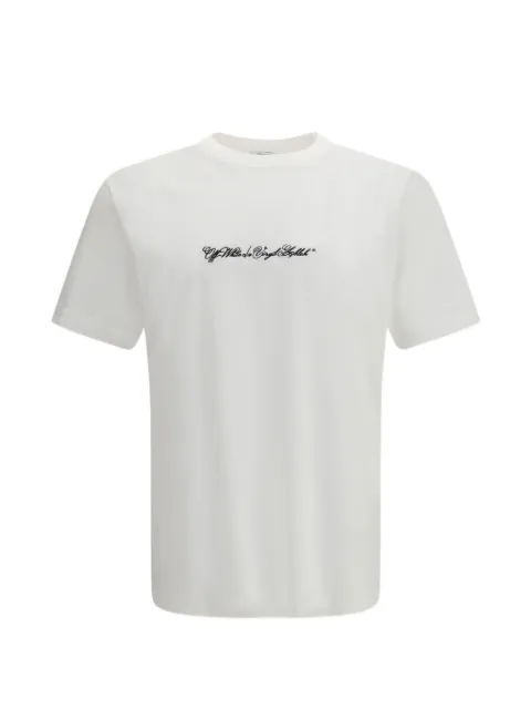 Off-White Script Arrow T-shirt White 44MAA027S26J002100