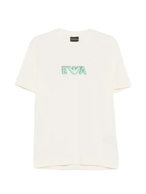 Emporio Armani logo T-shirt Yellow EM005233AF13715U1055
