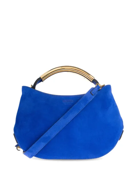Moschino small Handle Me tote bag Blue MC4177PP1OOF0