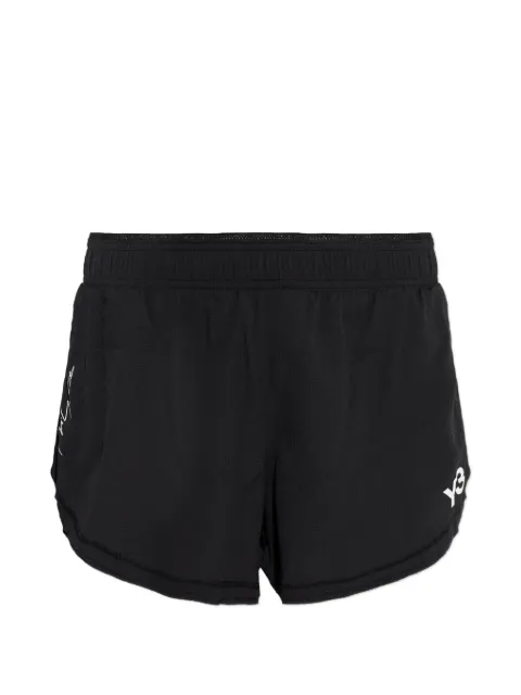 Y-3 logo-detail mini shorts Black KF1112