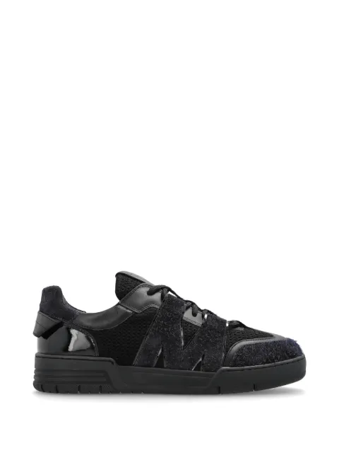 Moschino m-logo lace-up sneakers Black MB15224G0OGH1