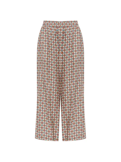PS Paul Smith geometric-print trousers Neutrals W2R391TV31436