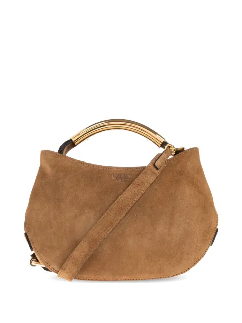 Moschino small Handle Me tote bag Brown MC4177PP1OOF0