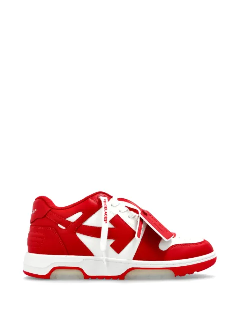 Off-White out Of Office arrow-detail sneakers Red OMIA189S26LEA0022127