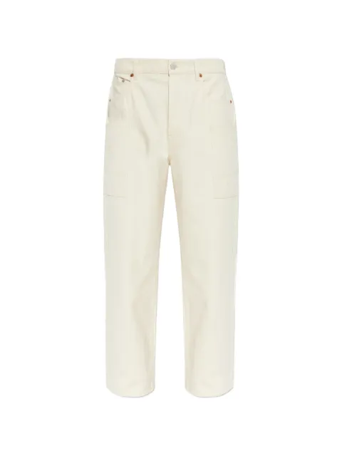 Kenzo cargo monkey fit jeans White FG55DP4086W0