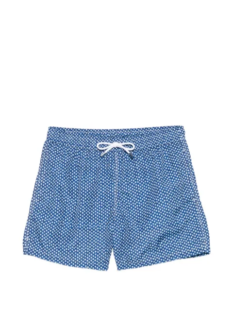 Fedeli floral print swim shorts Blue TU000318
