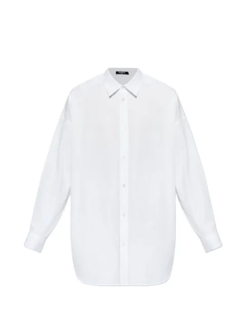 Balmain logo classic shirt White GH1HS500CG39