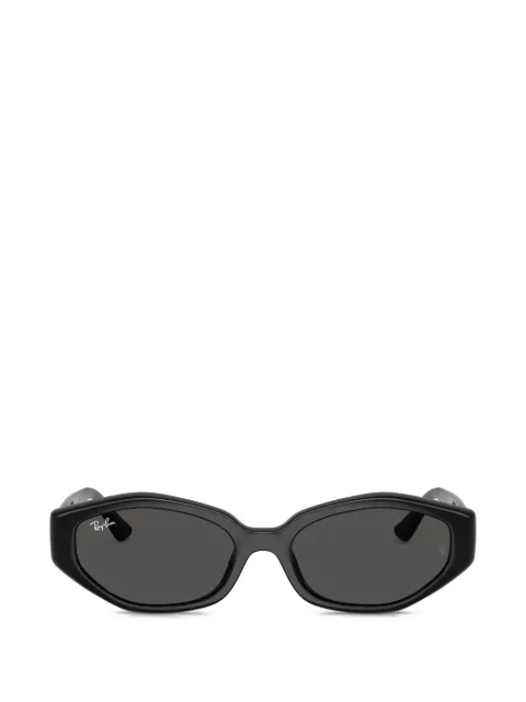 Ray-Ban geometric-frame sunglasses Black RB4473D
