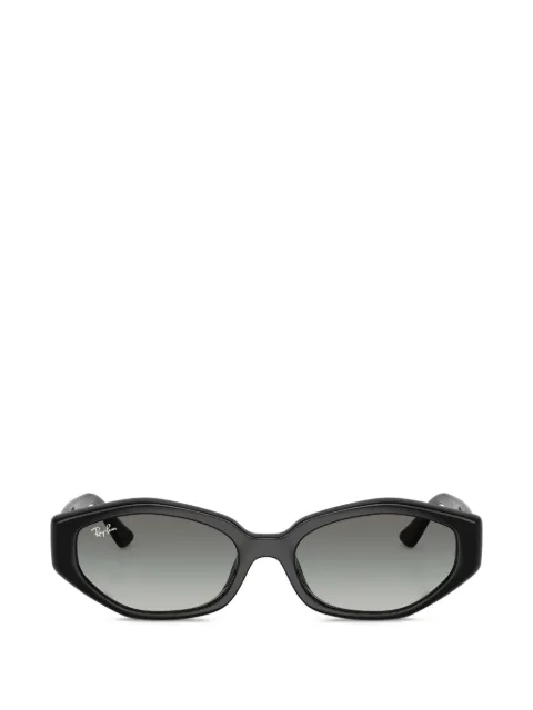 Ray-Ban geometric-frame sunglasses Black RB4473D667711