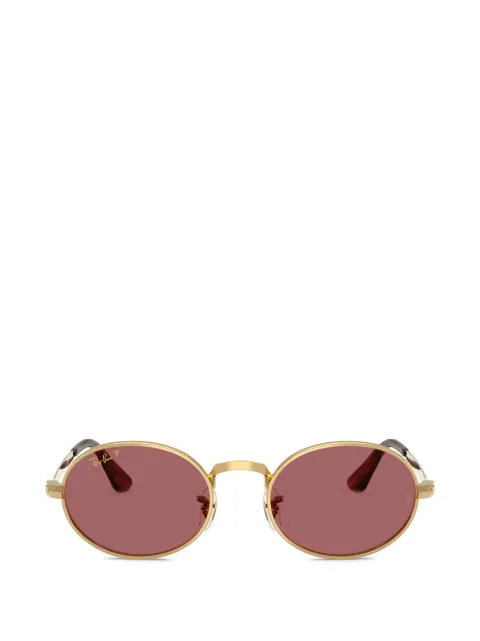 Ray-Ban x A$AP Rocky Oval sunglasses Gold RB3931001AF