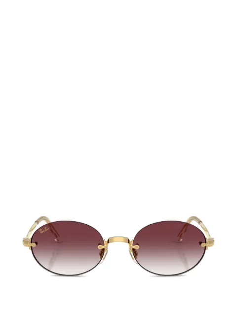 Ray-Ban x A$AP Rocky Oval sunglasses Gold RB39290018H