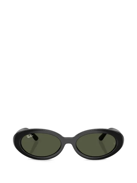 Ray-Ban oval-frame sunglasses Black RB222390131