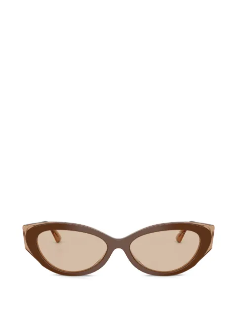 Jimmy Choo Eyewear cat-eye sunglasses Brown JC5065U510593