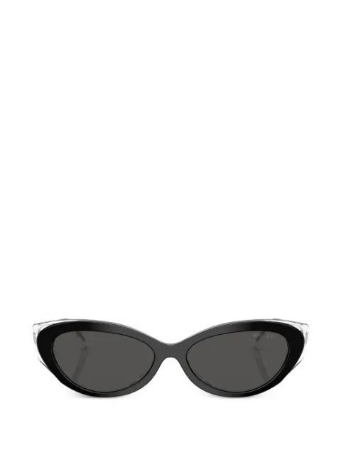Jimmy Choo Eyewear cat-eye sunglasses Black JC5065U510287