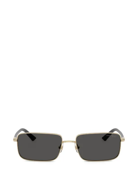 Jimmy Choo Eyewear rectangular-frame sunglasses Gold JC4027300687